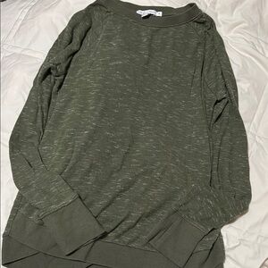 Olive Green Long Sleeve Sweater